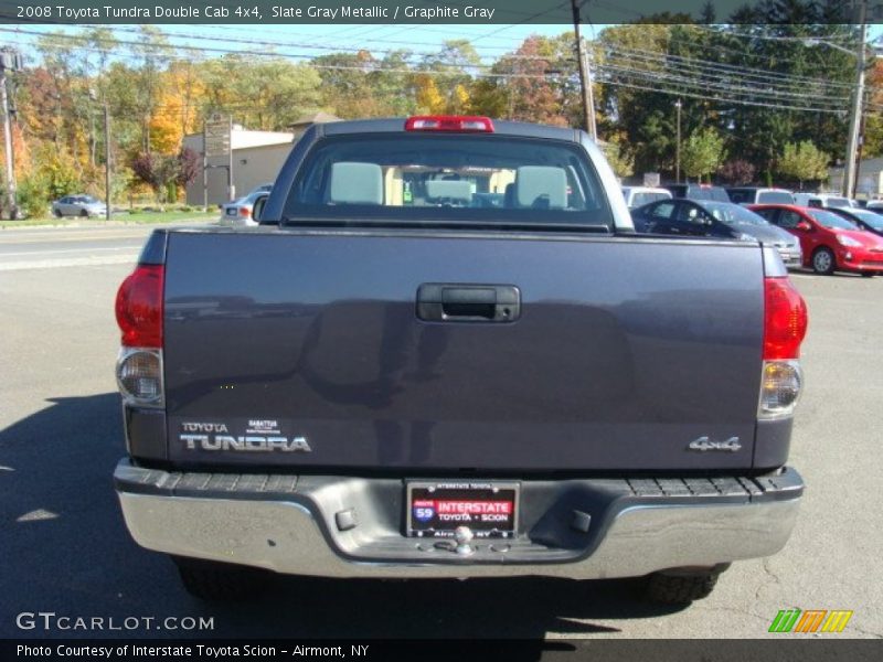 Slate Gray Metallic / Graphite Gray 2008 Toyota Tundra Double Cab 4x4