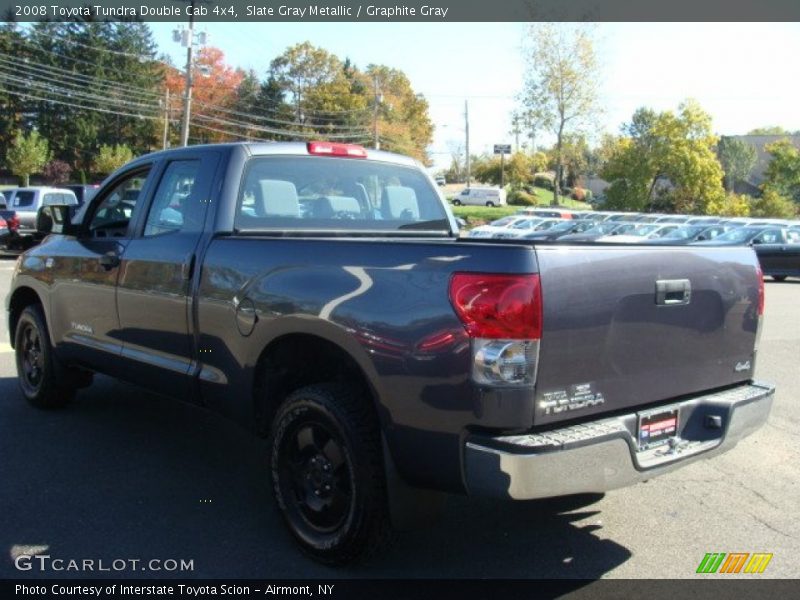 Slate Gray Metallic / Graphite Gray 2008 Toyota Tundra Double Cab 4x4