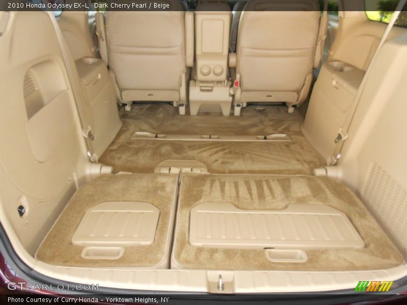 Dark Cherry Pearl / Beige 2010 Honda Odyssey EX-L