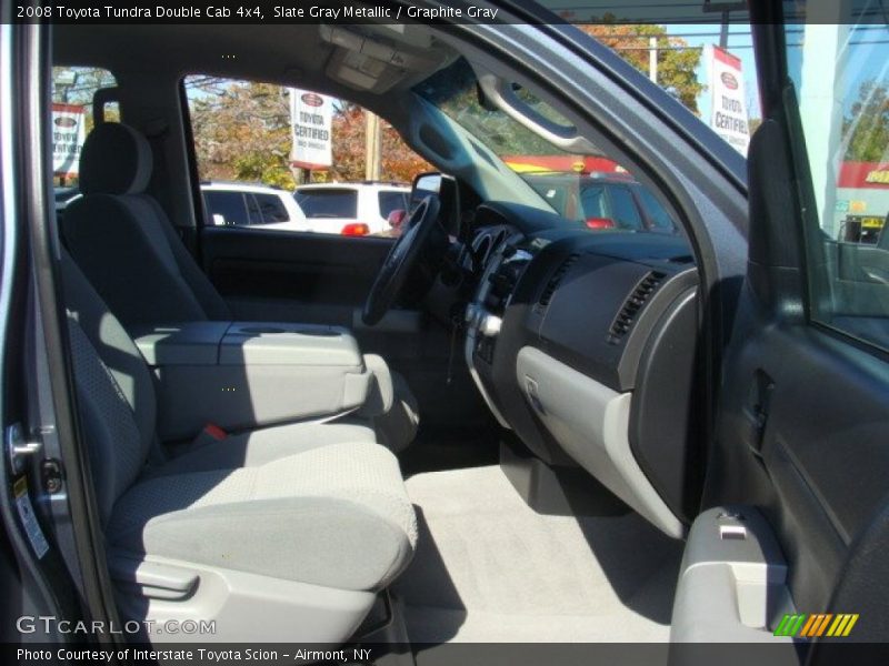 Slate Gray Metallic / Graphite Gray 2008 Toyota Tundra Double Cab 4x4