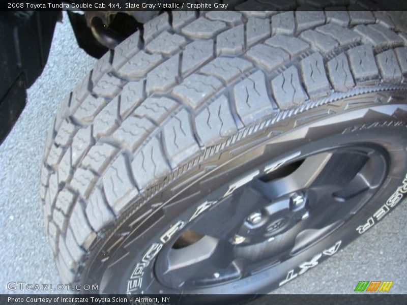 Slate Gray Metallic / Graphite Gray 2008 Toyota Tundra Double Cab 4x4