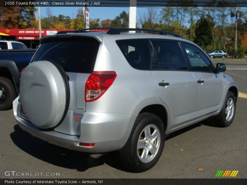 Classic Silver Metallic / Ash 2008 Toyota RAV4 4WD