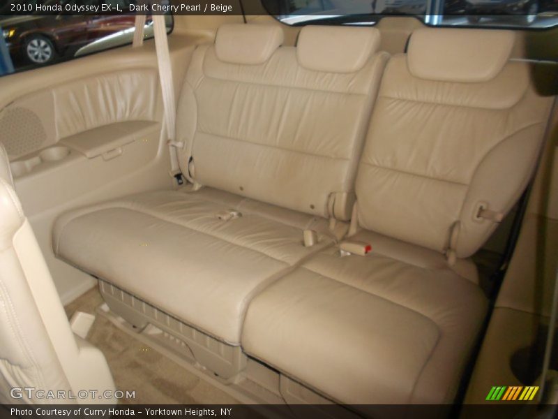 Dark Cherry Pearl / Beige 2010 Honda Odyssey EX-L