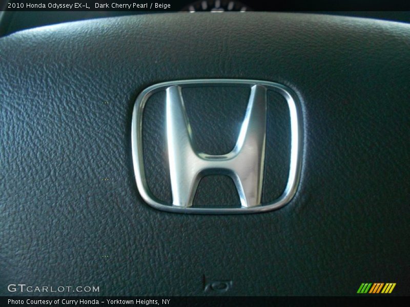Dark Cherry Pearl / Beige 2010 Honda Odyssey EX-L