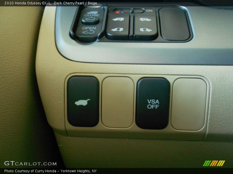 Dark Cherry Pearl / Beige 2010 Honda Odyssey EX-L