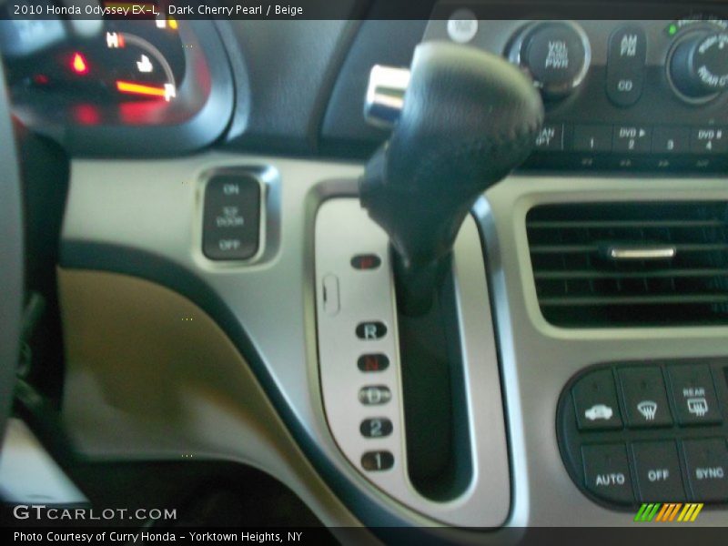 Dark Cherry Pearl / Beige 2010 Honda Odyssey EX-L