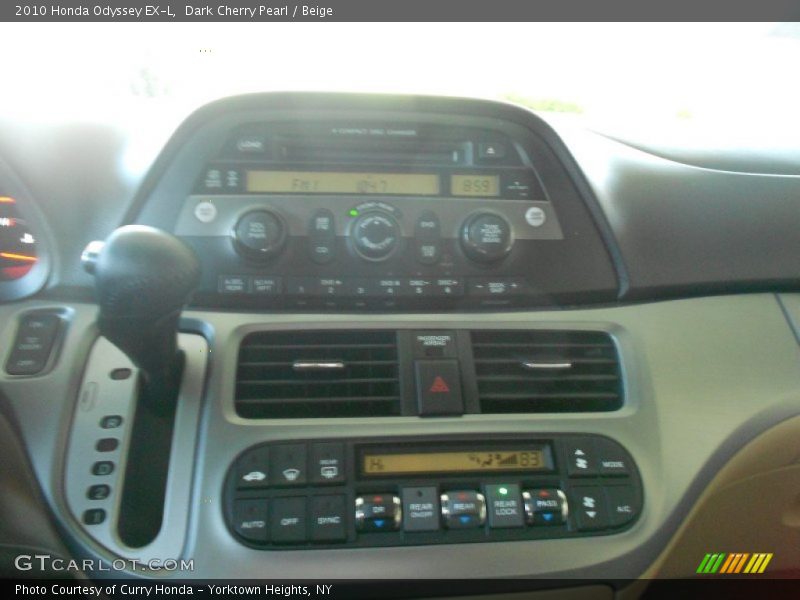 Dark Cherry Pearl / Beige 2010 Honda Odyssey EX-L