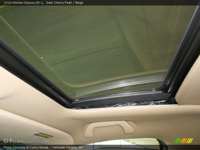 Dark Cherry Pearl / Beige 2010 Honda Odyssey EX-L