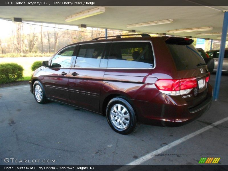 Dark Cherry Pearl / Beige 2010 Honda Odyssey EX-L