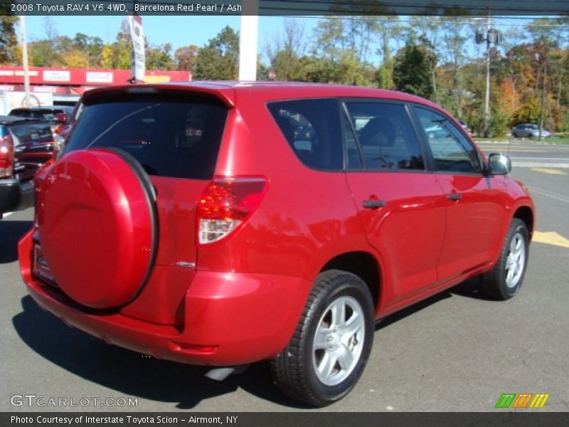 Barcelona Red Pearl / Ash 2008 Toyota RAV4 V6 4WD