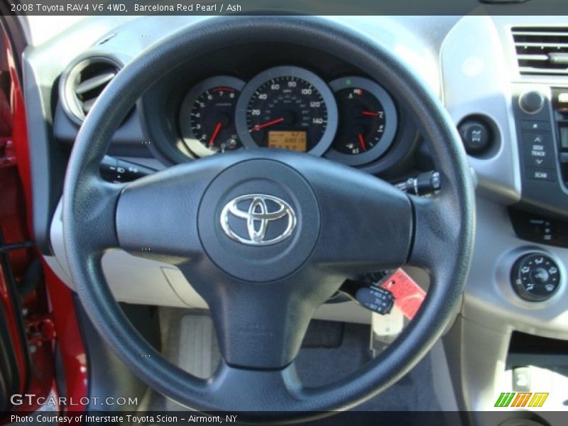 Barcelona Red Pearl / Ash 2008 Toyota RAV4 V6 4WD