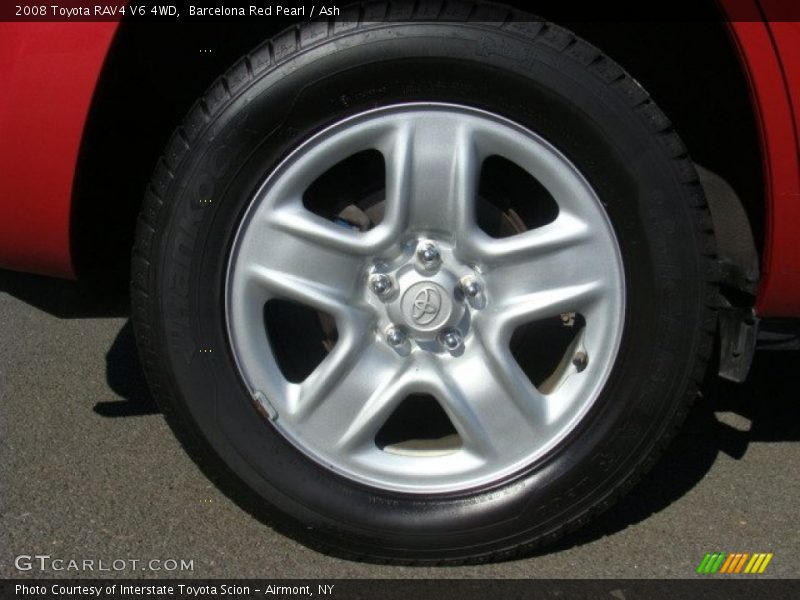 Barcelona Red Pearl / Ash 2008 Toyota RAV4 V6 4WD