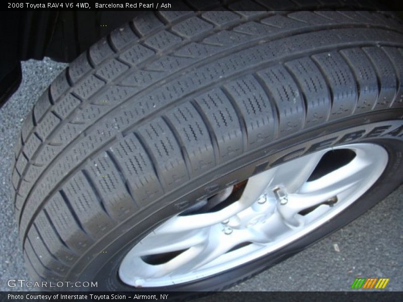 Barcelona Red Pearl / Ash 2008 Toyota RAV4 V6 4WD