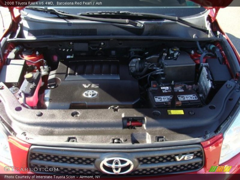 Barcelona Red Pearl / Ash 2008 Toyota RAV4 V6 4WD