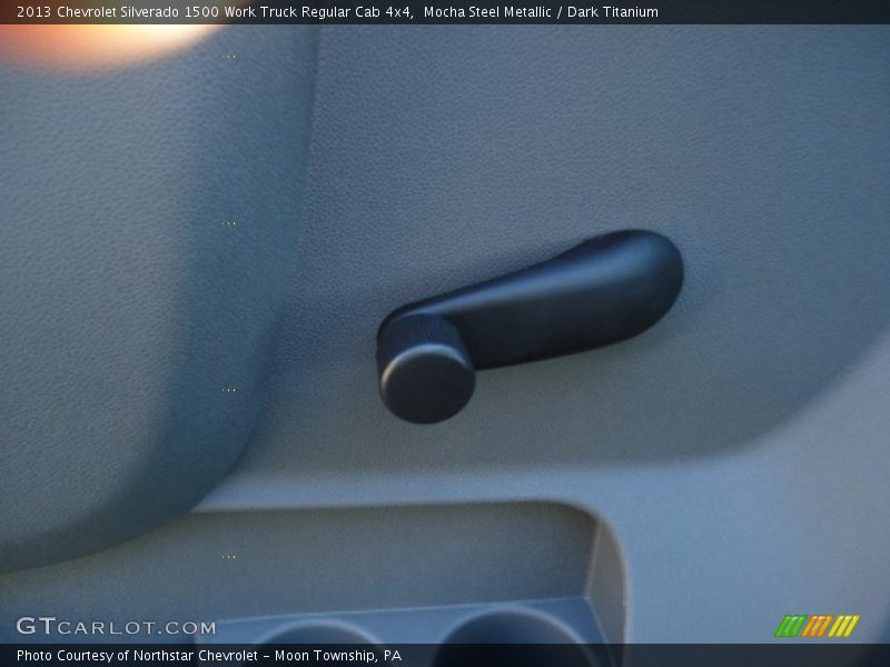 Mocha Steel Metallic / Dark Titanium 2013 Chevrolet Silverado 1500 Work Truck Regular Cab 4x4