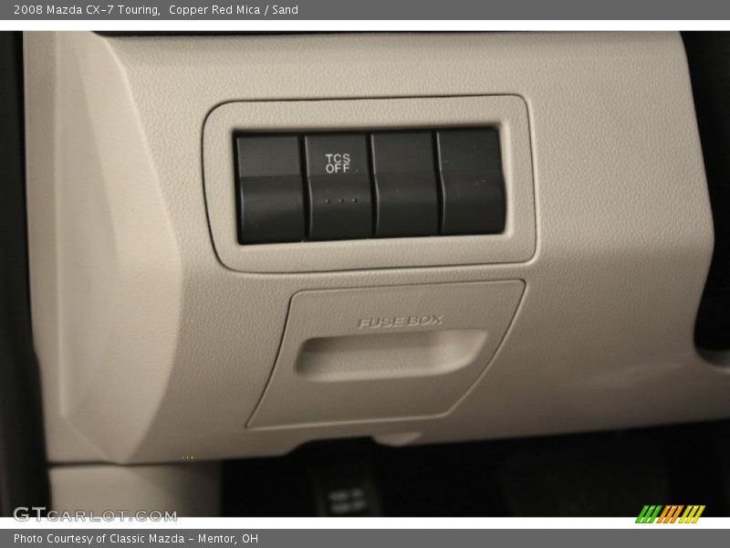 Copper Red Mica / Sand 2008 Mazda CX-7 Touring