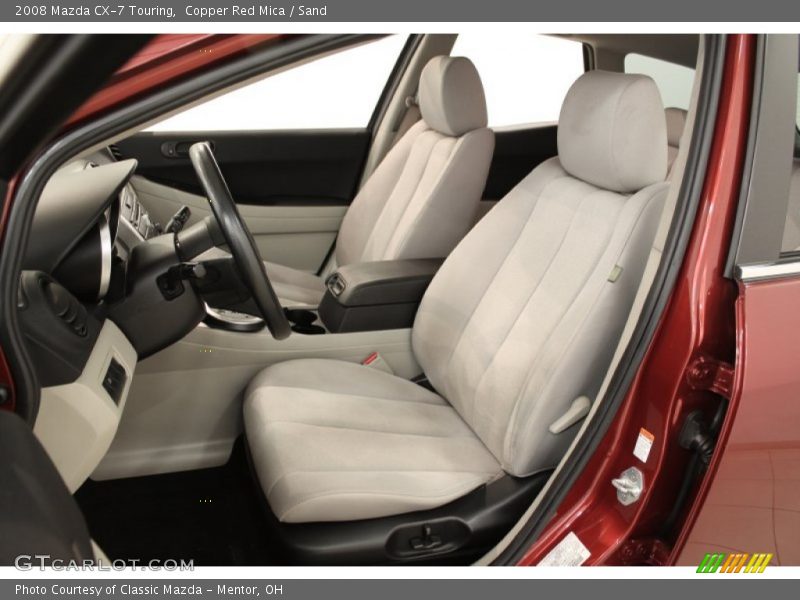 Copper Red Mica / Sand 2008 Mazda CX-7 Touring