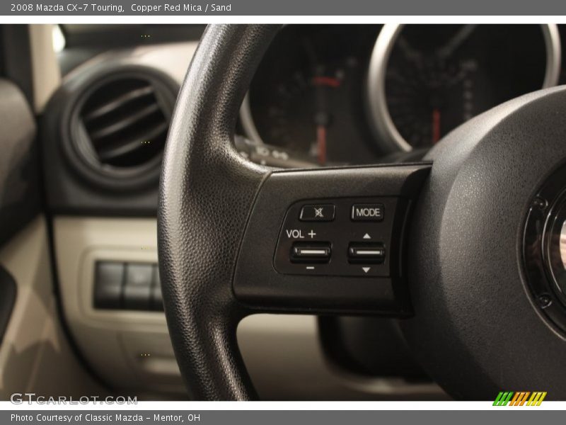 Copper Red Mica / Sand 2008 Mazda CX-7 Touring