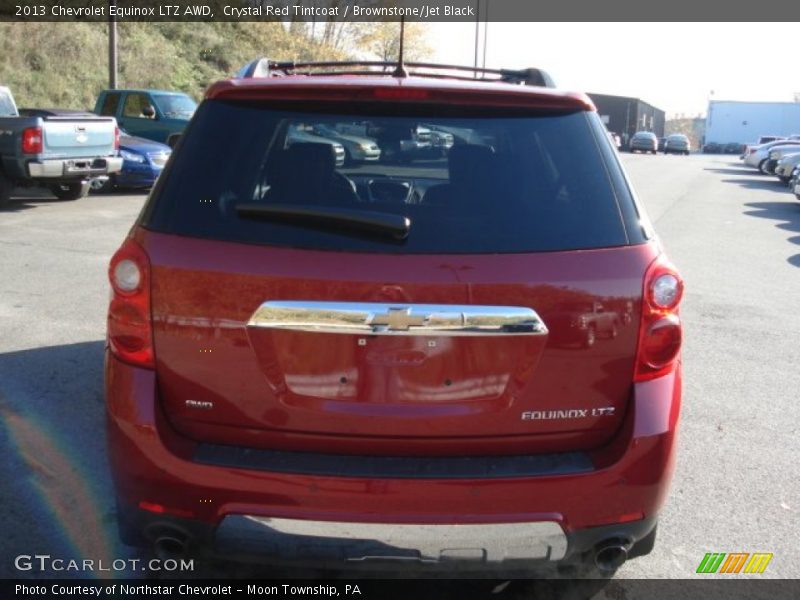 Crystal Red Tintcoat / Brownstone/Jet Black 2013 Chevrolet Equinox LTZ AWD