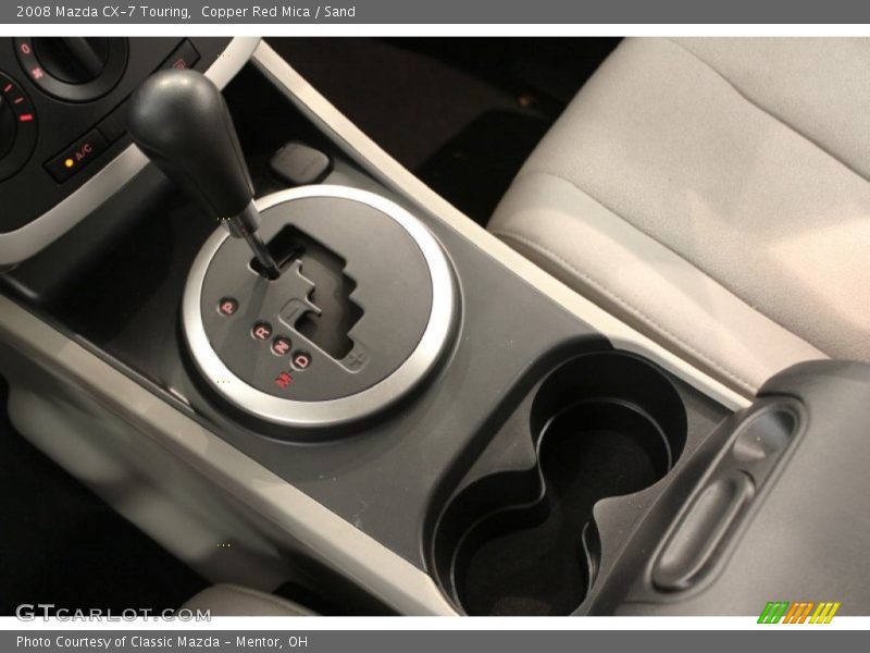 Copper Red Mica / Sand 2008 Mazda CX-7 Touring