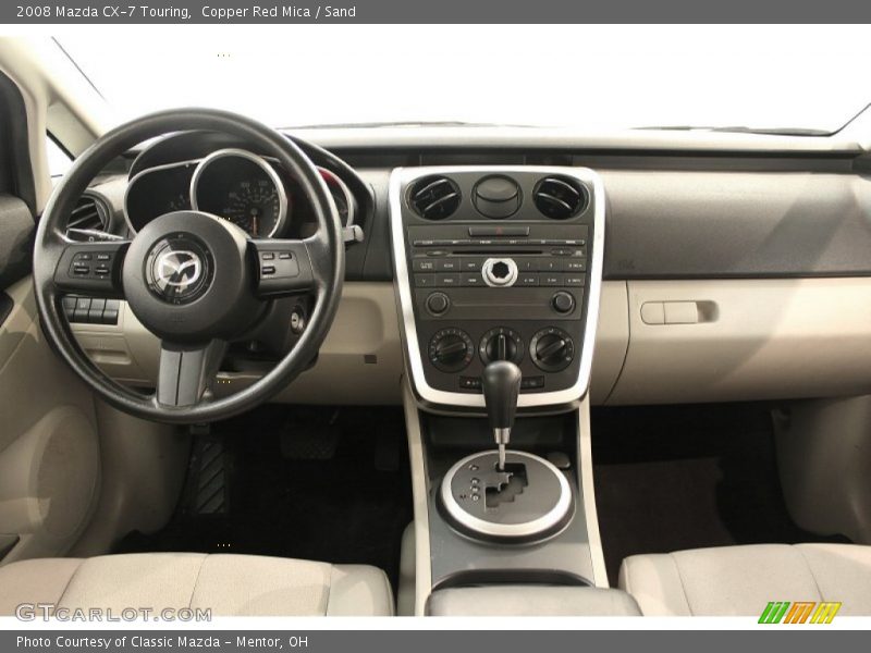 Copper Red Mica / Sand 2008 Mazda CX-7 Touring