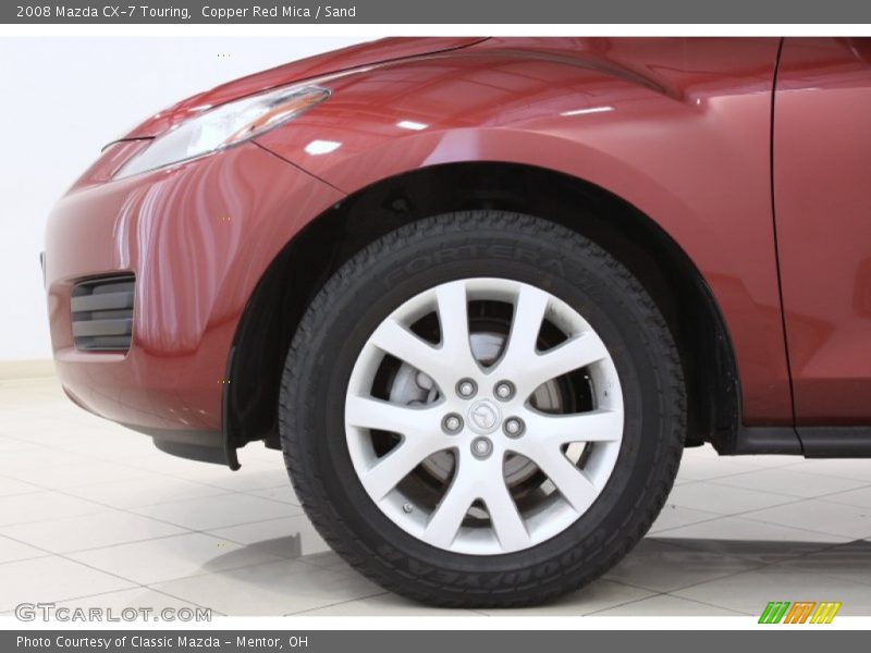 Copper Red Mica / Sand 2008 Mazda CX-7 Touring