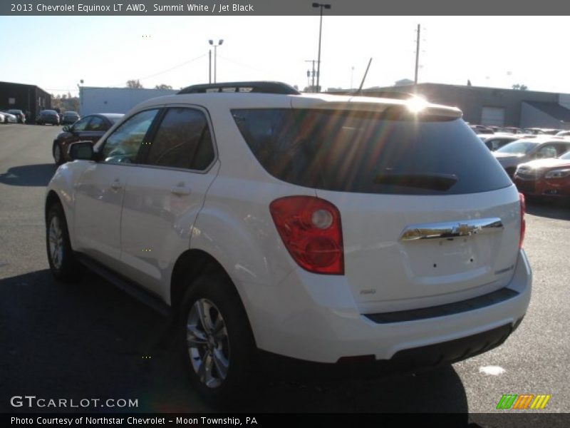 Summit White / Jet Black 2013 Chevrolet Equinox LT AWD