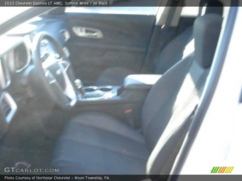 Summit White / Jet Black 2013 Chevrolet Equinox LT AWD