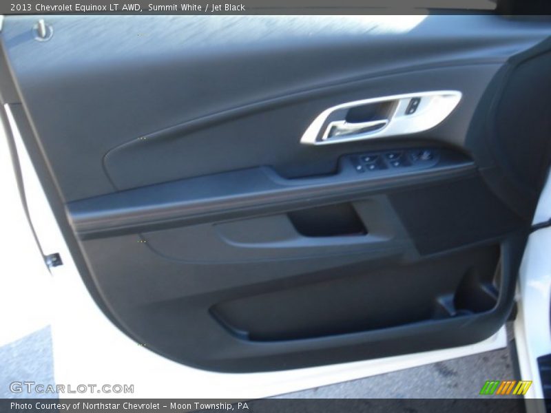Summit White / Jet Black 2013 Chevrolet Equinox LT AWD