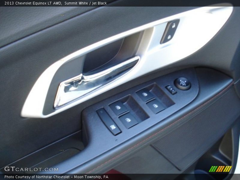 Summit White / Jet Black 2013 Chevrolet Equinox LT AWD