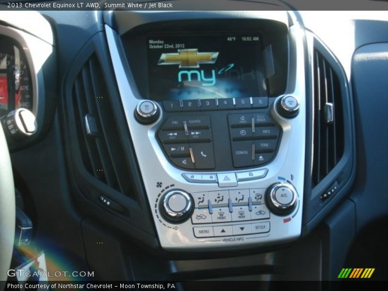 Summit White / Jet Black 2013 Chevrolet Equinox LT AWD