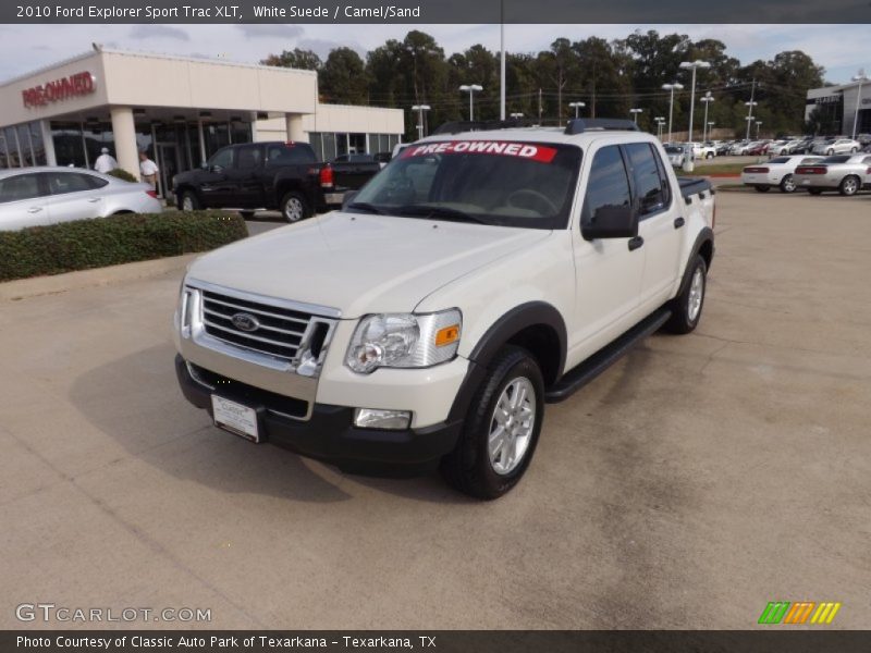White Suede / Camel/Sand 2010 Ford Explorer Sport Trac XLT