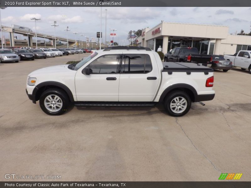 White Suede / Camel/Sand 2010 Ford Explorer Sport Trac XLT