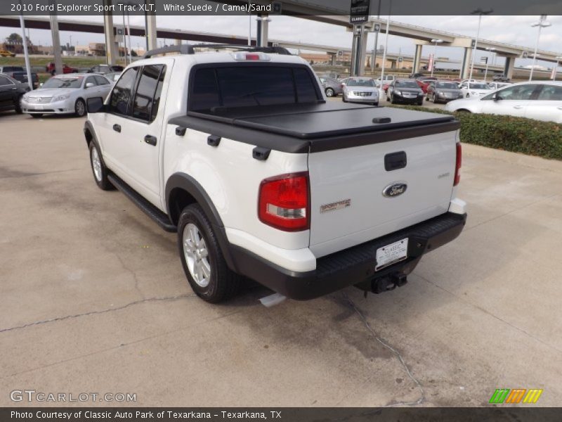 White Suede / Camel/Sand 2010 Ford Explorer Sport Trac XLT