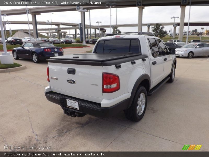White Suede / Camel/Sand 2010 Ford Explorer Sport Trac XLT