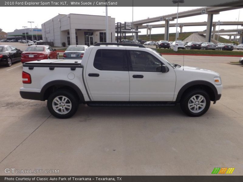 White Suede / Camel/Sand 2010 Ford Explorer Sport Trac XLT