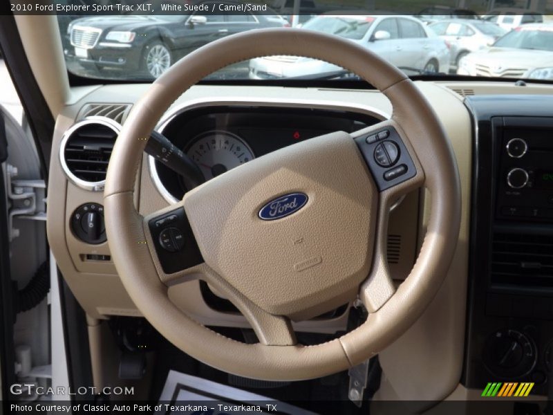 White Suede / Camel/Sand 2010 Ford Explorer Sport Trac XLT