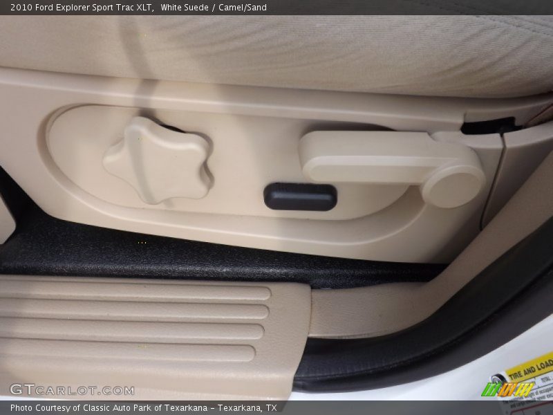 White Suede / Camel/Sand 2010 Ford Explorer Sport Trac XLT
