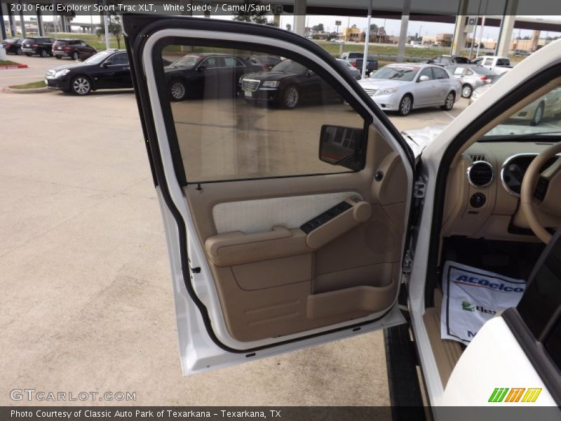 White Suede / Camel/Sand 2010 Ford Explorer Sport Trac XLT