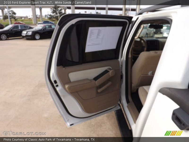 White Suede / Camel/Sand 2010 Ford Explorer Sport Trac XLT