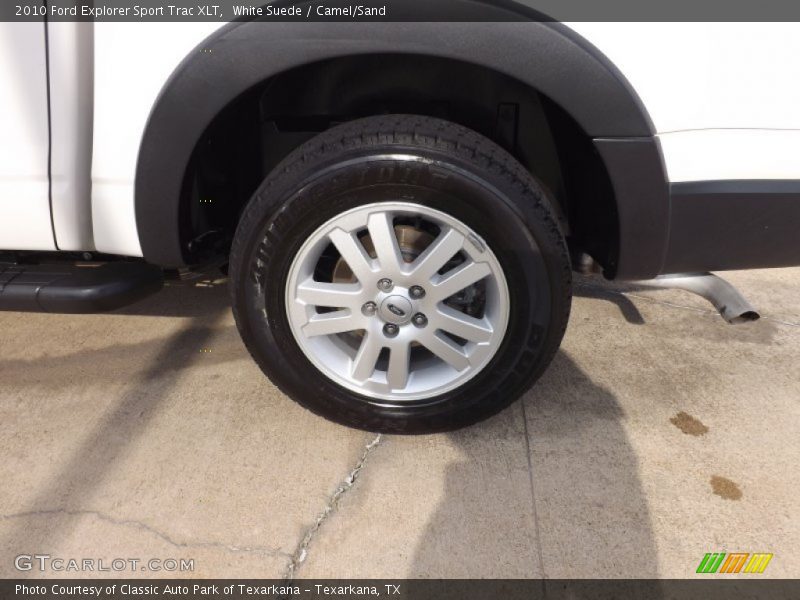 White Suede / Camel/Sand 2010 Ford Explorer Sport Trac XLT