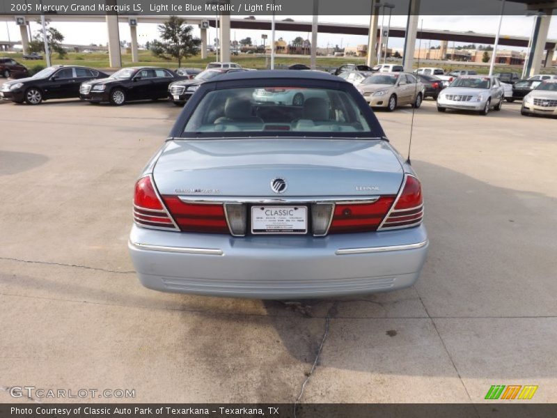 Light Ice Blue Metallic / Light Flint 2005 Mercury Grand Marquis LS