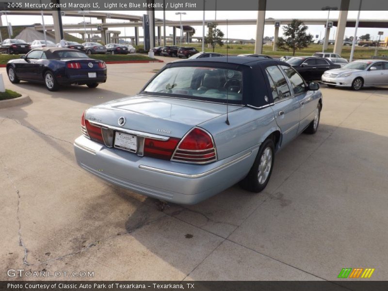 Light Ice Blue Metallic / Light Flint 2005 Mercury Grand Marquis LS