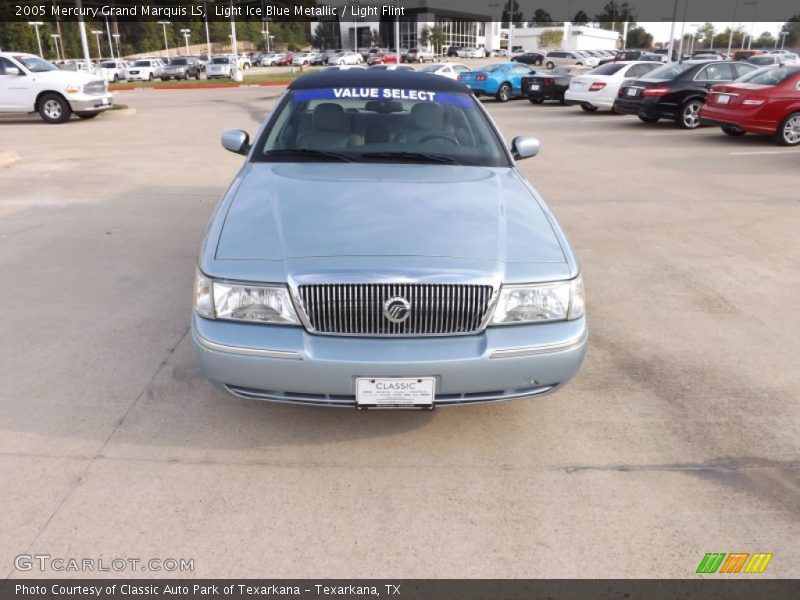 Light Ice Blue Metallic / Light Flint 2005 Mercury Grand Marquis LS