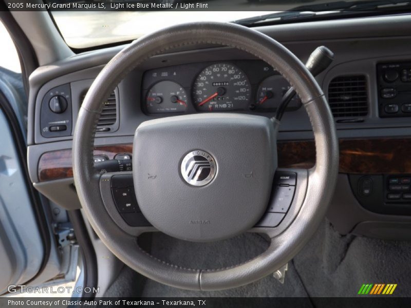 Light Ice Blue Metallic / Light Flint 2005 Mercury Grand Marquis LS