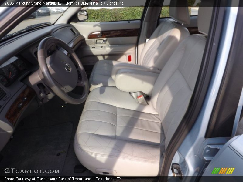 Light Ice Blue Metallic / Light Flint 2005 Mercury Grand Marquis LS