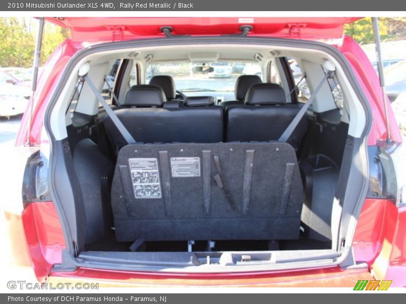 Rally Red Metallic / Black 2010 Mitsubishi Outlander XLS 4WD