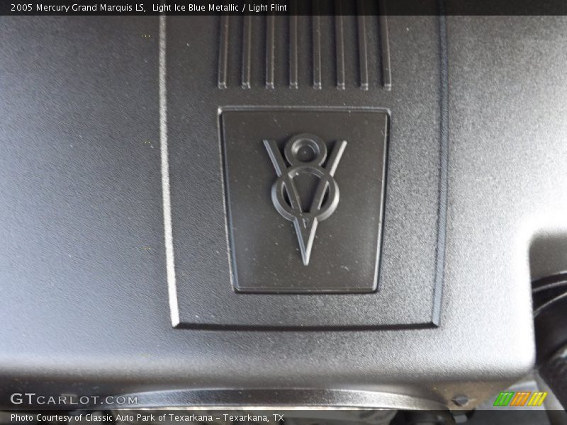 Light Ice Blue Metallic / Light Flint 2005 Mercury Grand Marquis LS