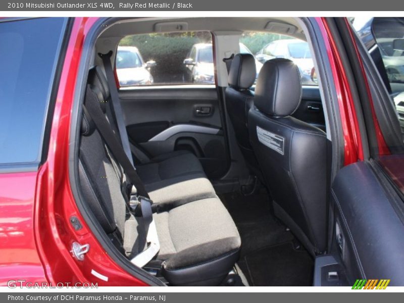 Rally Red Metallic / Black 2010 Mitsubishi Outlander XLS 4WD