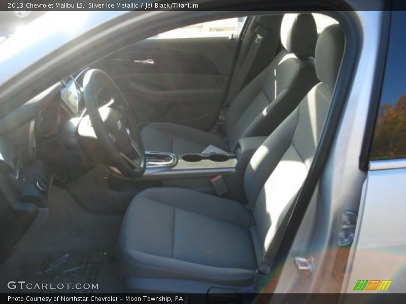 Silver Ice Metallic / Jet Black/Titanium 2013 Chevrolet Malibu LS